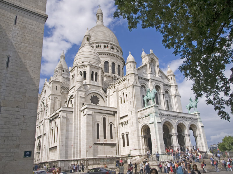 Paris, Montmartre, Sacré Cœur Basilica